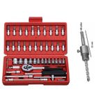 46 Parça Lokma Takımı Mini 1/4 Lokma 1 Set