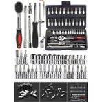 46 Parça Mini Lokma Takımı Otomatik Cırcırlı 1/4" Wrench Set Yüksek Kalite Kombinasyon Alet Seti