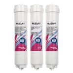 472 Sulook Su Arıtma Filtre Seti 3'lü Inline Set, Fitting Ilaveli