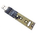 4767 M.2 Nvme Ssd To Usb 3.0 Pci-E Express M-Key Çevirici Dönüştürücü Adaptör Kutusu İçi