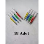 48 Adet 0.7 Uçlu Şırınga Kalem