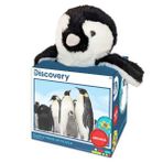 48 Parça 3D Puzzle ve Pelüş: Penguen