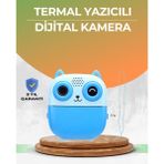 48MP Çocuk Kamera Oyun ve Müzik Destekli Termal Yazıcı KAYALI27-Y7898UKY - Altın