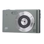 48MP Dijital Kamera, 16x Dijital Zoom 1080p 4K Kamera 2.4 inç Ekran Ve flaş, Anti -shake Video kaydı, Gençler Için Kompakt Küçük Kamera Yetişkin Yeni Başlayanlar (GREEN)