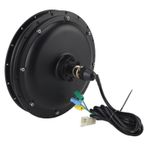 48V 1000W Elektrikli Bisiklet Hub Motor, Alüminyum Alaşım Fırçasız Dişsiz Göğüs Motor Ön Tekerlek Elektrikli Bisiklet