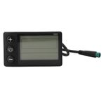 48V Elektrik Kontrol Paneli Ekran, 48V Bisiklet Metre Elektrikli Scooter Ekranı, USB Şarj Portu Ile Elektrikli Bisiklet Kontrol Paneli Elektrikli Bisikletler İçin Elektrikli