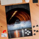 490 Araba Tünel Sis 240 Parça Puzzle Yapboz Tablo