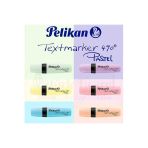 490 Fosforlu Kalem 6'Lı Pastel Renkler