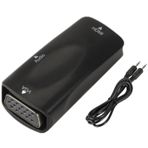 4979 Hdmi To Vga Monitör Ses Destek Çevirici Dönüştürücü Adaptör