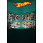 49’lu Kapaklı Pleksi Hot Wheels Sergileme Rafı – 1:64 Ölçek Diecast / Matchbox / Koleksiyon Araba Standı, Ekonomik Serisi