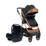 4Baby Cool Gold Travel Sistem Siyah Bebek Arabası