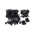4Baby Drone Ikiz Kabin Boy Bebek Arabasi Pusetli