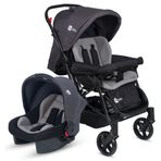 4Baby Olympus Siyah Çift Yönlü Antrasit Bebek Arabası