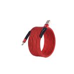4Berry Bmuc-02 Süper Hızlı Şarj 1.5M Usb A To Type-C Manyetik Kablo Kırmızı