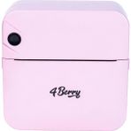 4Berry C17M Pembe Mini Bluetooth Yazıcı – Termal, Portable, Kartuşsuz Baskı