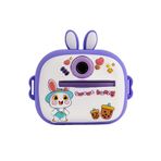 4Berry Q7 Taşınabilir Fotoğraf Yazıcı Ve Kamera Bunny Mor
