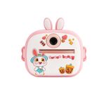 4Berry Q7 Taşınabilir Fotoğraf Yazıcı Ve Kamera Bunny Pembe