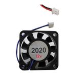 4cm 12V 2 Pinli Fan 4CMX4CMX1CM 2 Pimli 12VOLT Fan - Siyah