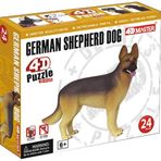 4D Master Alman Kurt Köpeği Mini Puzzle