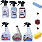 4e Care Araç Temizlik Seti - Araç Yıkama Süngeri ve Mikrofiber Bez