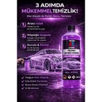 4E CARE ULTRA MOR CİLALI OTO YIKAMA KÖPÜĞÜ 1 LT (OTO YIKAMA SÜNGERİ HEDİYELİ)