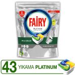 4GP5FcXADf Fairy Platinum Bulaşık Makinesi Deterjanı Hepsi Bir Arada 43 Yıkama
