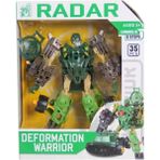4İ Oyuncak Deformation Warrior Robota Dönüşen Araba - Yeşil