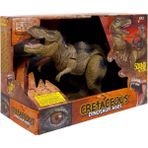 4i Oyuncak Yürüyen Kükreyen Dinozor T-Rex - 005 - Yeşil - Gri - Siyah