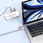 4İn1 Raptor Serisi Çoklu Usb-A + Type-C To Type-C + Lightning Şarj Ve Data Kablosu 100W 120Cm