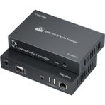 4K 30Hz HDMI Kvm Extender 120 Metre CAT5E/6 HDMI Menzil Genişletici Uzatıcı