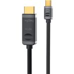 4K 30Hz Mini DisplayPort to HDMI Dönüştürücü Kablo 1.5 Metre