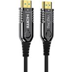 4K 60Hz 18Gbps HDR ARC HDCP Fiber Optik HDMI 2.0 Kablo 50 Metre