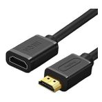 4k 60hz Dişi Erkek Hdmı 2.0 Uzatma Kablosu 1 Metre