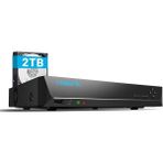 4K 8ch Poe Nvr, 7/24 Kayıt, 2tb Hdd, Akıllı Entegrasyon