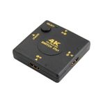 4K Destekli Hdmi Switch 4860P 3 Port Çoklayıcı Ultra Hd Çoğaltıcı
