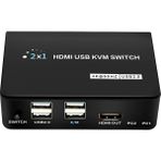 4K HDMI USB Kvm Swıtch 2x1 (4887)
