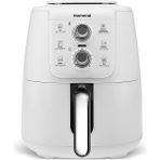 4l Airfryday Mini Elektrikli Fritöz, Krem Gümüş Renk - Ahşap - Beyaz