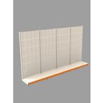 4'lü 40x75x220 Cm Hırdavat Ünitesi Rafı