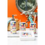 4lü Big City Sarı Seramik Banyo Seti (2)