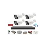 4'Lü Cenova 2Mp Ahd Full Set+Harddisk Güvenlik Kamerası