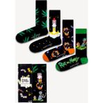 4'lü Çılgın Rick And Morty Renkli Çorap Set - 37 - 44