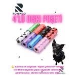 4'Lü Köpek Dışkı Poşeti Kaka Poşeti Köpek Tuvaleti Köpek Gezdirme Köpek Aksesuarı