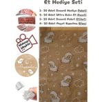 4lü Set Paket+ Kalın Buzdolabı Poşeti+Etiket+ Klips