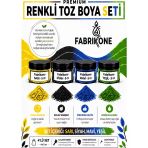 4'Lü Set Premium Parafin Soya Wax Toz Mum Boyası Hobi Seti - 5 Cc (Sarı, Siyah, Mavi, Yeşil) Bkfab4srsmy5g