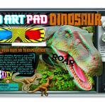 4M 3D Art Pad Dinosaur / 3D Dinozor