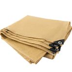 4m x 3.2m 90% UV Dayanıklı Gölge Bezi Grommets Bahçe Mesh Gölge Tarp Sera Veranda Bitki Çiçek Tavuk Kümesi Carport HDPE Güneş Gölge Netleştirme