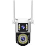 4mp Yoosee Çift Lens Ip Kamera - Wıfı Açık Otomatik Izleme, Su Geçirmez Kablosuz Güvenlik Ev Kamerası, Renkli Gece Görüş ( Lisinya )