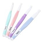 4pcs Büyük tığ Işi Kanca Seti, 8mm 10mm 12mm 15mm tığ Işi Kanca, Kasa örgü Iğneleri Ergonomik Kauçuk saplı tığ Işi Kalın Iplik Için tığ Işi Iğneler