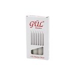 4pcs - Ince Çap=1.6cm - UZUNLUK=12CM Beyaz Klasik Market Mum