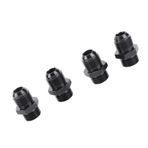 4pcs o Halka Erkek Yakıt Rayı Adaptörü, 1500psi o Yüzük Yakıt pompası adaptörü, Yakıt rayı, yağ Soğutucu, Yakıt basınç regülatörü, Yakıt Filtresi Için (10an orb ila 10an)